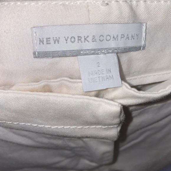 New York & Company White Pants - Picture 2 of 3